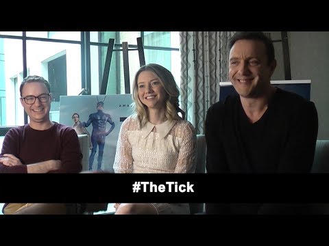 Interview: Peter Serafinowicz, Valorie Curry, Griffin Newman | The Tick