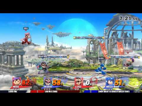 GB Feb 6, 2016 - SSB4 Doubles - LF - Lord Mix & Xanos vs Lemony Snicket's Garlicky Events
