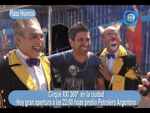 Cirque XXI 360º  en la ciudad