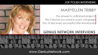 MaryEllen Tribby:  Genius Network Interviews