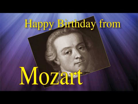 Happy Birthday from Mozart • Werner Elmker piano improvisation [HQ]