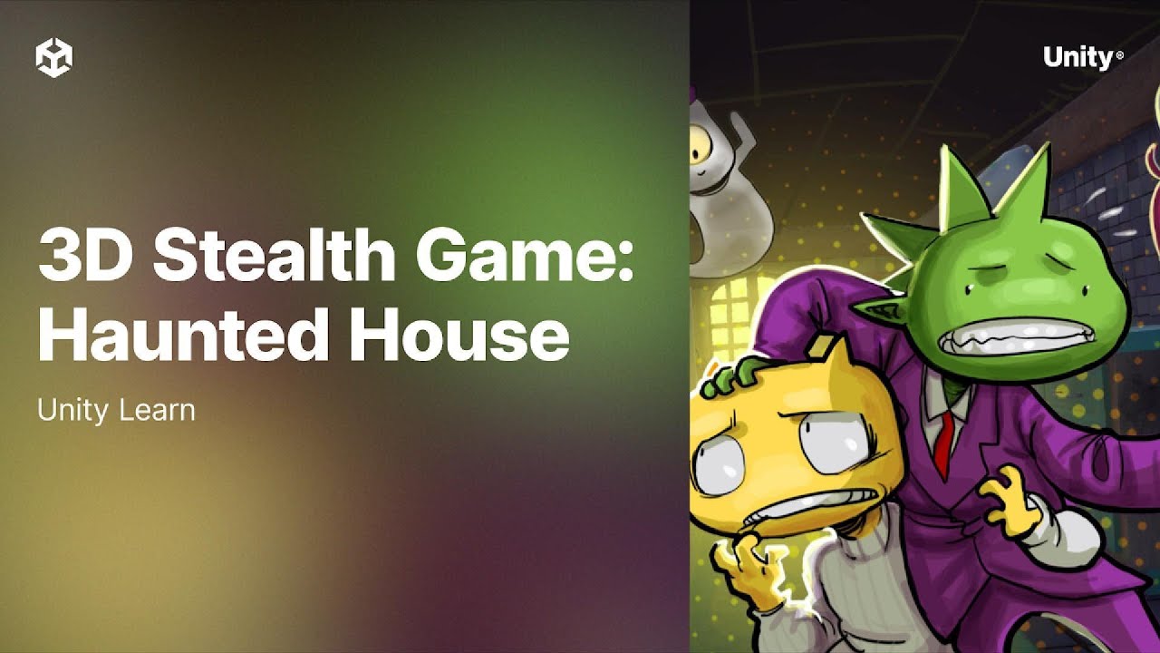 How to Make a 3D Stealth Game Set in a Spooky Haunted House
