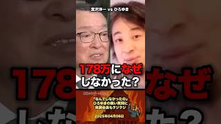 「何でしないの？」ひろゆきの鋭い質問に税調会長タジタジ #政治 #政治家 #自民党 #ひろゆき #税金 #財務省