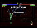 MKTX Reptile UMK3 Babality