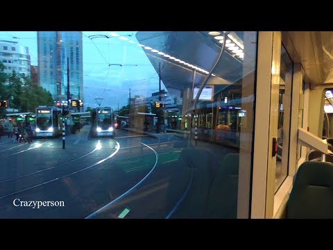 Tram Ride Eudokiaplein - Rotterdam Centraal in 2018