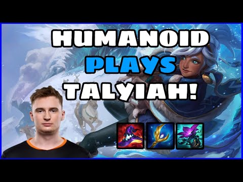 Humanoid ints lvl 1 with Talyiah - FNC Humanoid plays Talyiah vs Corki | Season 2024 Patch 14.6