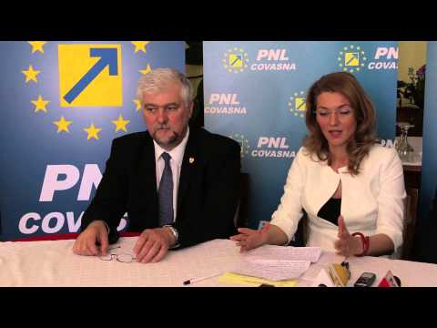 Vizita copreședinților PNL la Sfântu Gheorghe