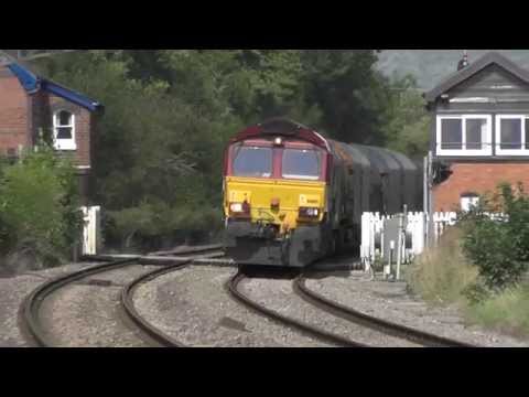 66165 On The 6V75 Dee Marsh Margam Empty Steel At Moreton On Lugg 26 8 15