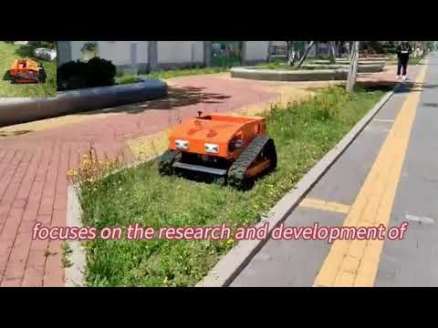 China made radio controlled lawn mower low price for sale, Chinese best radio-controlled lawn mower