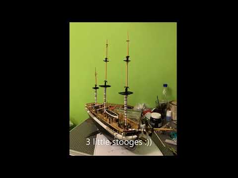 HMS Terror model kit build up!