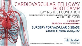 Download Lagu Surgery for Valvular Disease (Thomas E. MacGillivray, MD) Thumbnail