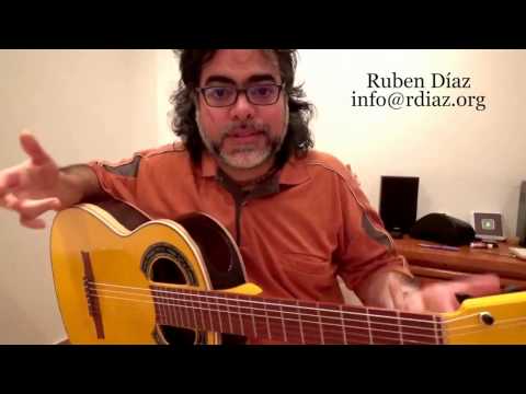 Anecdotes with Paco de Lucia + Tips 1 (Picado, hit in the right place)technique lesson by Ruben Diaz