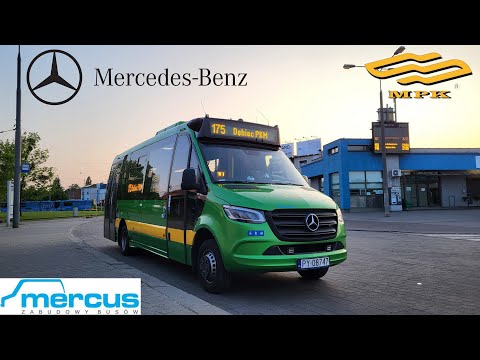 Mercedes-Benz Sprinter Mk III / Mercus City w MPK Poznań | 175/10, 149/10 | Górczyn PKM | Rivlo