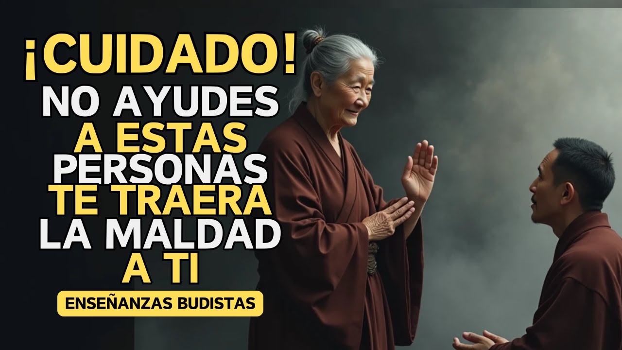 Personas Que NUNCA Debes AYUDAR para no tener Consecuencias MALAS para tu VIDA - Enselanzas Budistas