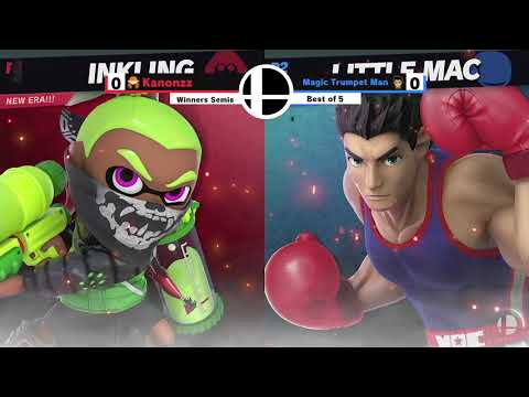 Legacy Bomb City Brawl 2 - WSF - Kanonzz (Inkling, Peach) Vs. Magic Trumpet Man (Little Mac)