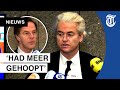 Rutte en Wilders reageren op verkiezingsuitslag