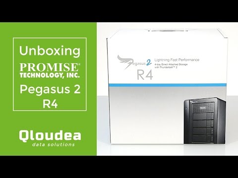 Promise Technology Pegasus 2 R4 Unboxing en Español