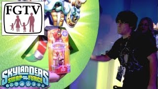 Swap Force E3 Booth Hot Dog Roulette, Rattle Shake, Terrafin, Eruptor Series 3