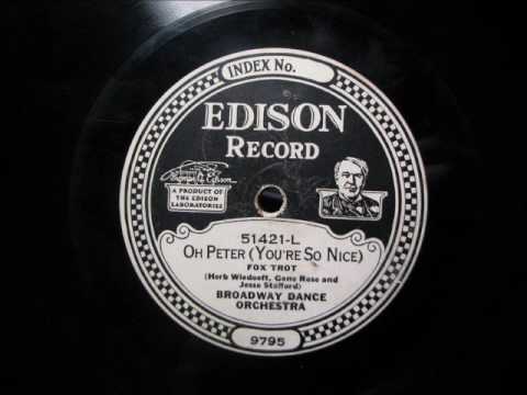 OH PETER by Broadway Dance Orchestra DD 51421-L