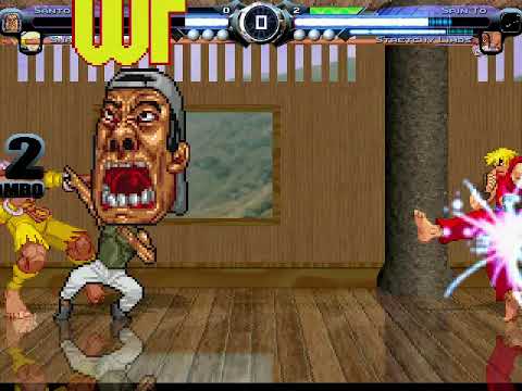 Winmugen:Santos And Shalk Vs Spin To And Stretchy Limbs