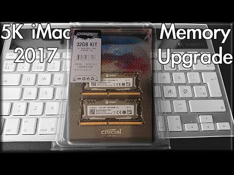 iMac 5K 2017 Memory RAM Upgrade to 40GB - Unboxing, Install & Testing