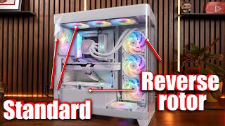 What are reverse rotor fans? Corsair LX120-R and RS120-R fans explored