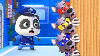 🔴LIVE | Escape from Cardboard Room | Brave Policeman Song | Preschool Songs | BabyBus