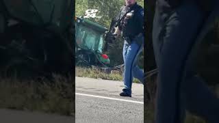 ‘Aggressive’ monkeys escape from overturned truck on Mississippi highway