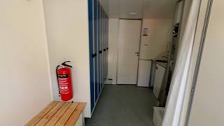 Scanvogn Pionervogn Scanvogn selvforsynende med batteri, solceller og sla szaniter kont&eacute;ner | K&eacute;p 4 - Machineryline