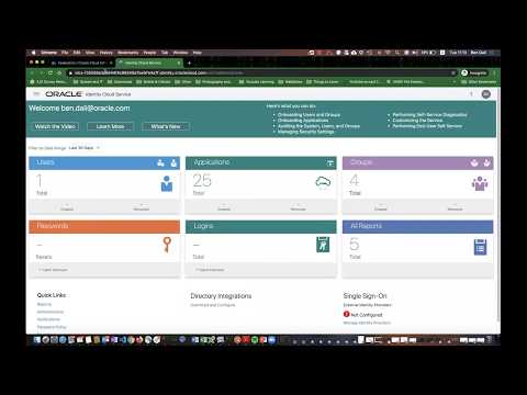 Create Idcs User
