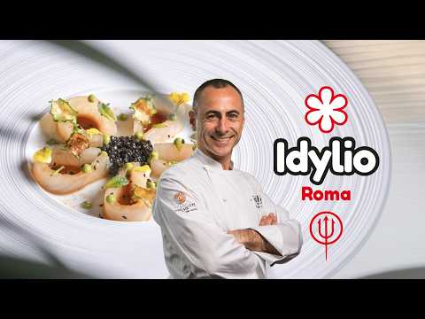 ⭐️ IDYLIO 1 Stella michelin - CI HANNO TOLTO IL SALE a pranzo in uno stellato di Roma