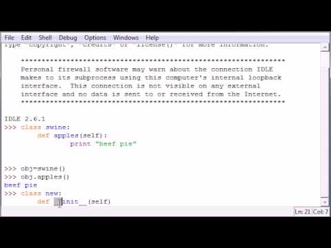 Python Programming Tutorial 37 Constructors