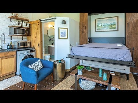 Smart Tiny House 20.1 m2 (Modern Studio) Design Ideas