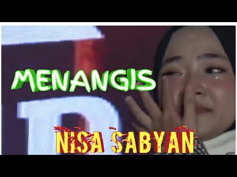 Nisa sabyan menangis dan terharu saat tampil di tanah bumbu yg dipersembahkan 69 production