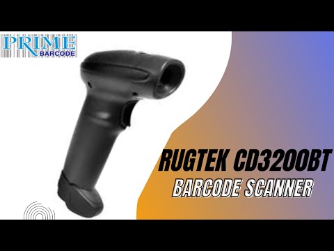 Rugtek Cd 3200u Barcode Scanner