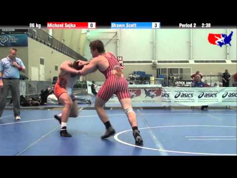 Michael Sojka vs. Shawn Scott at 2013 ASICS University Nationals - FS