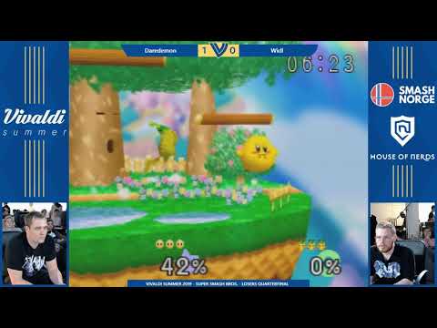 Vivaldi Summer 1st Movement - Daredemon vs Widl - Losers Quarters - Smash 64