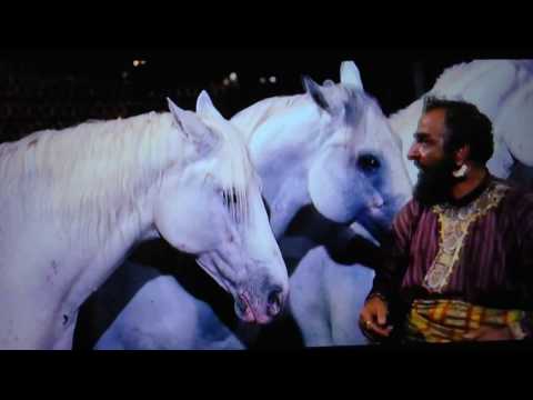 Ben-Hur- Introducing his four white horses