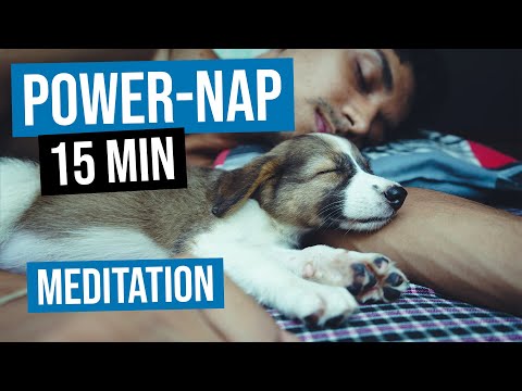 Geführte Meditation: 15 Min PowerNap - Refresh Yourself! Hole dir deine Energiedusche ab!
