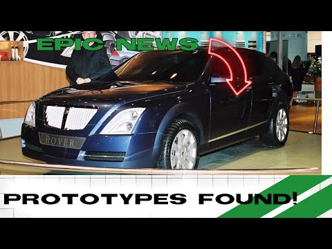 WE FOUND THEM! - LOST MG ROVER PROTOTYPES but CAN WE SAVE THEM?!