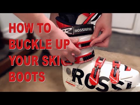 How to Properly Buckle up Your Ski Boots