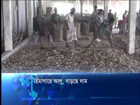 হিমাগারে আলু, বাড়ছে দাম