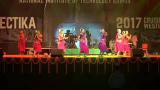 YouTube  CG04 Cult night | Eclectika&#39;17 | NIT Raipur | chhattisgarhi folk dance  NRITYAM The Dance