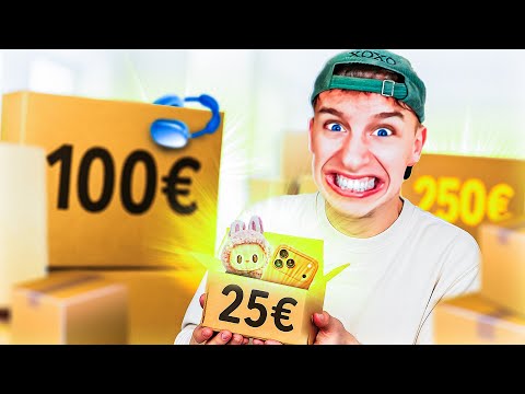 Ich teste VIRALE MYSTERY BOXEN für 25€, 50€, 100€ und 250€