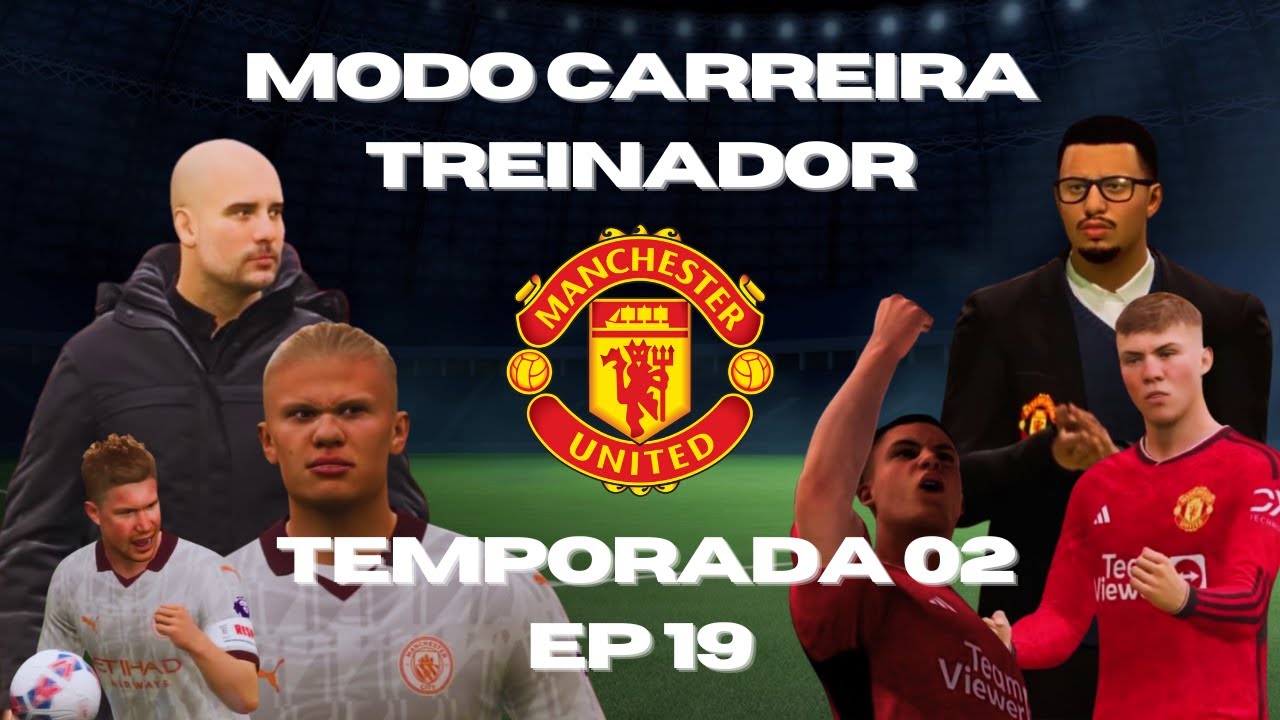 #19 QUARTAS DE FINAL CONTRA O MANCHESTER CITY NA F.A. CUP! EA Sports FC 24 - Modo Carreira Treinador