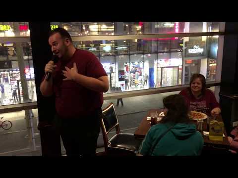 Gayle's Broadway Rose - Singing Servers - Times Square, NYC - Waitress, Never Ever Getting Rid Of Me