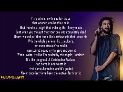 J. Cole - Bronx Zoo Freestyle (Lyrics)