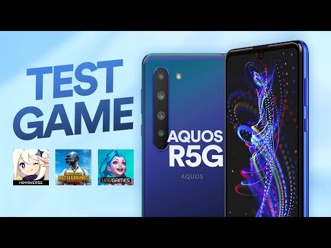 8. Sharp Aquos R5G Smartphones with Snapdragon 865