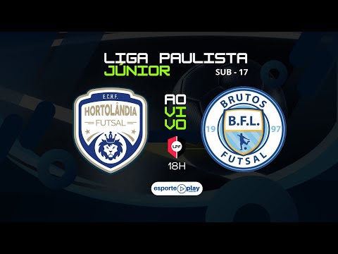 HORTOLÂNDIA x BRUTOS - COPA PAULISTA LPF JUNIOR - SUB - 17