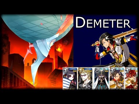Lostbelt 5 Olympus - Demeter - No SSRs [FGO]